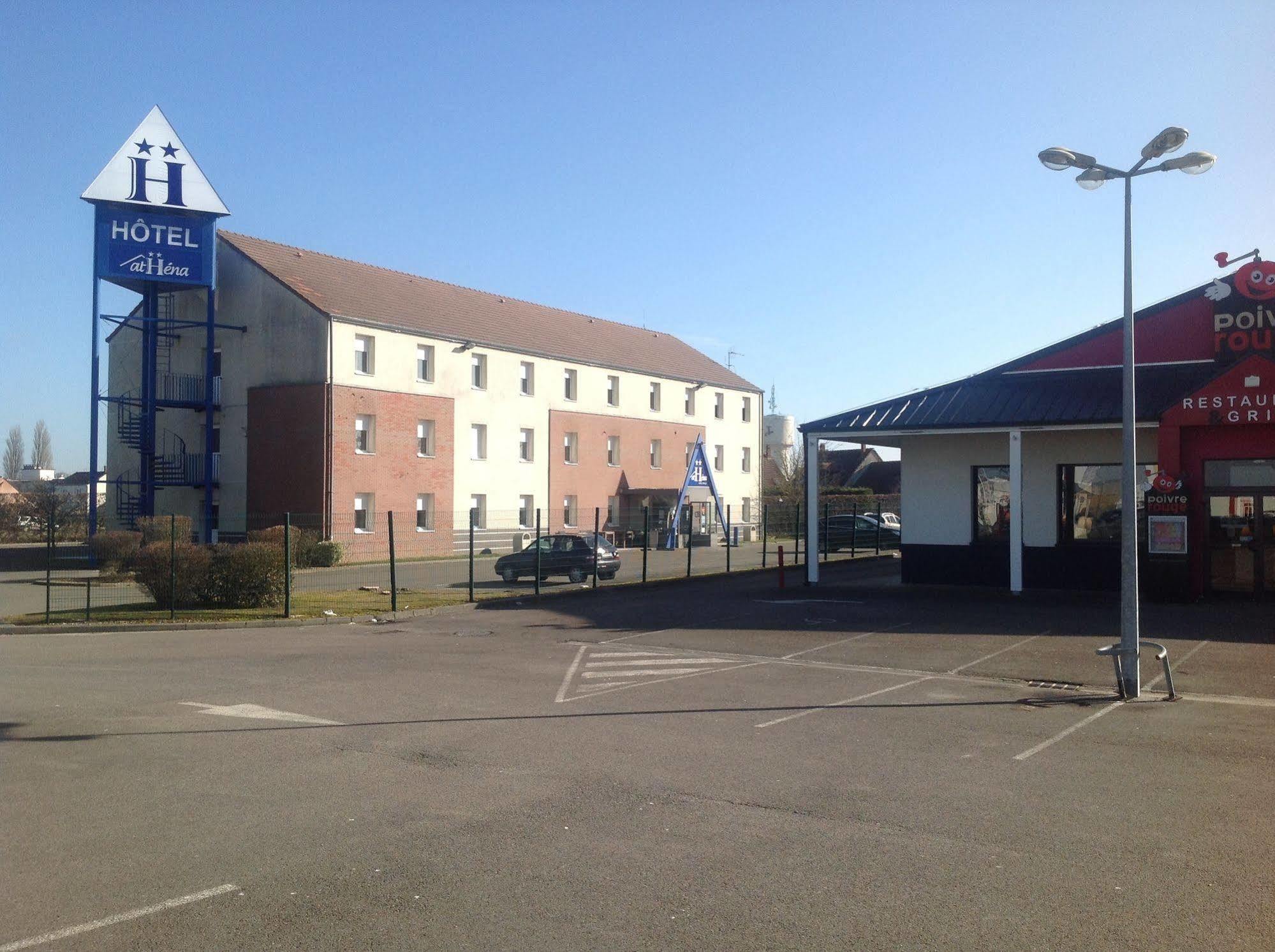 Hôtel Athéna Friville - Le Tréport Exterior foto